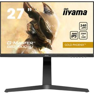 iiyama G-Master Gold Phoenix GB2790QSU-B1 gaming monitor WQHD, HDMI, DisplayPort, USB 3.0, Audio