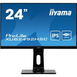 iiyama ProLite XUB2492HSC-B1 computer monitor 60,5 cm (23.8") 1920 x 1080 Pixels Full HD LCD Zwart