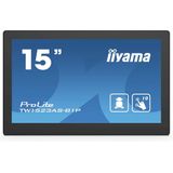 Iiyama Prolite Tw1523as-b1p 15.6´´ Fhd Ips Led 60hz Monitor Zwart One Size / EU Plug