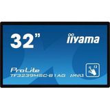 iiyama ProLite TF3239MSC-B1AG computer monitor 80 cm (31.5) 1920 x 1080 Pixels Full HD LED Touchscreen Multi-gebruiker Zwart