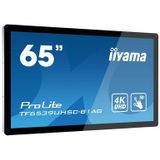 iiyama TF6539UHSC-B1AG beeldkrant Interactief flatscreen 165,1 cm (65") LCD 500 cd/m² 4K Ultra HD Zwart Touchscreen