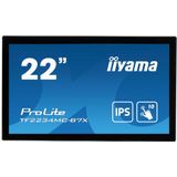 iiyama ProLite TF2234MC-B7X computer monitor 54,6 cm (21.5") 1920 x 1080 Pixels Full HD LED Touchscreen Multi-gebruiker Zwart