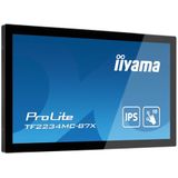 iiyama ProLite TF2234MC-B7X computer monitor 54,6 cm (21.5") 1920 x 1080 Pixels Full HD LED Touchscreen Multi-gebruiker Zwart