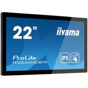 iiyama ProLite TF2234MC-B7X computer monitor 54,6 cm (21.5") 1920 x 1080 Pixels Full HD LED Touchscreen Multi-gebruiker Zwart