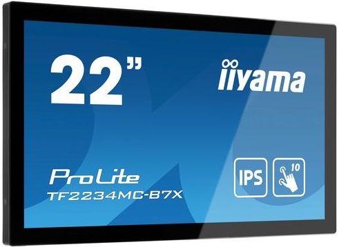 iiyama ProLite TF2234MC-B7X computer monitor 54,6 cm (21.5") 1920 x 1080 Pixels Full HD LED Touchscreen Multi-gebruiker Zwart