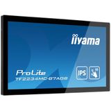 IIYAMA 21.5inch IPS PCAP AG Bezel Free 10P Touch 1920x1080 1000:1 300cd/M2 8ms VGA DP HDMI USB Interface