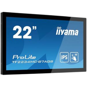 IIYAMA 21.5inch IPS PCAP AG Bezel Free 10P Touch 1920x1080 1000:1 300cd/M2 8ms VGA DP HDMI USB Interface