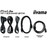 iiyama TF1534MC-B7X POS-monitor 38,1 cm (15") 1024 x 768 Pixels XGA Touchscreen