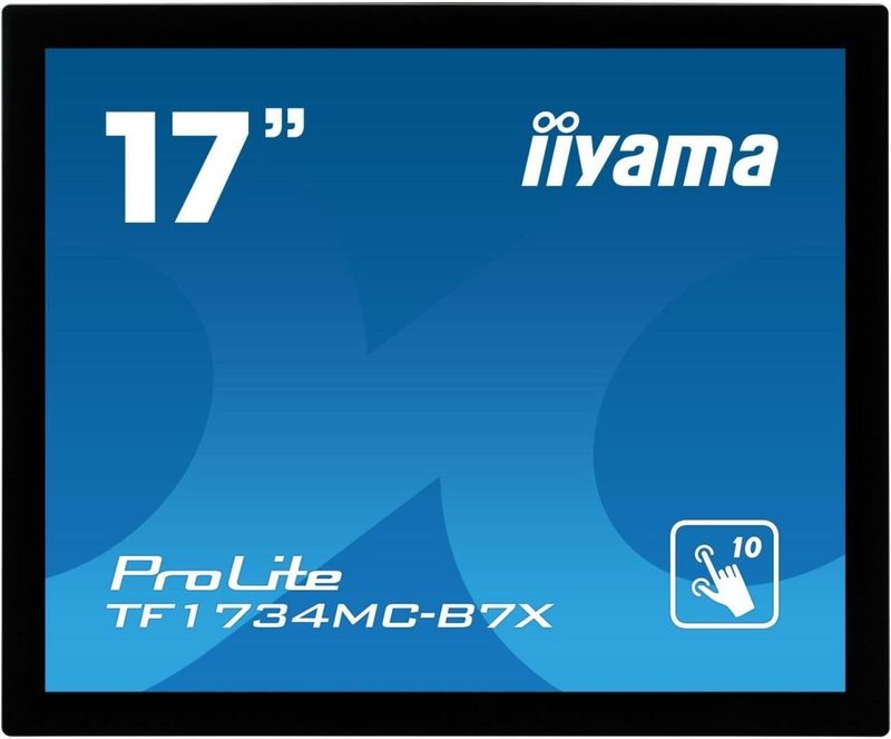 Iiyama ProLite TF1734MC-B7X LED-monitor Energielabel E (A - G) 43.2 cm (17 inch) 1280 x 1024 Pixel 5:4 5 ms VGA, HDMI, DisplayPort TN LED
