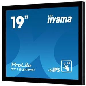 iiyama ProLite TF1934MC-B7X touch screen-monitor 48,3 cm (19") 1280 x 1024 Pixels Multi-touch Zwart (TF1934MC-B7X)