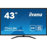 iiyama ProLite X4373UHSU-B1 - 43 Inch - VA - UHD - USB-Hub