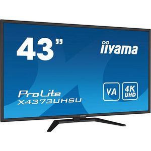 iiyama ProLite X4373UHSU-B1 - 43 Inch - VA - UHD - USB-Hub