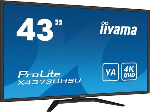 iiyama ProLite X4373UHSU-B1 - 43 Inch - VA - UHD - USB-Hub