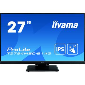 Iiyama ProLite T2754MSC-B1AG computer monitor 68,6 cm (27) 1920 x 1080 Pixels Full HD LED Touchscre