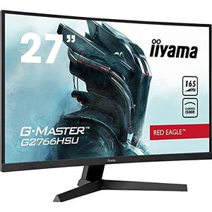 Iiyama G-Master Red Eagle G2766HSU-B1 - Full HD VA Curved 165Hz Gaming Monitor - 27 Inch