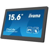 iiyama - T1624MSC-B1 Beeldscherm - Zwart - 39,6 cm (15.6") - IPS - Full HD - Touchscreen
