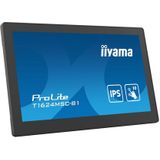 iiyama - T1624MSC-B1 Beeldscherm - Zwart - 39,6 cm (15.6") - IPS - Full HD - Touchscreen