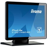 iiyama ProLite T1521MSC-B2 computer monitor 38,1 cm (15") 1024 x 768 Pixels XGA LED Touchscreen Tafelblad Zwart
