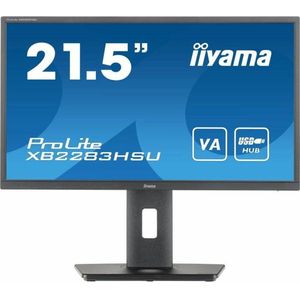 Iiyama - ProLite XB2283HSU-B1 - Monitor - Zwart - 21,5 inch - VA-paneel 1ms FreeSync