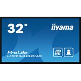 Iiyama ProLite LH3254HS-B1AG Digital Signage display Energielabel: G (A - G) 80 cm (31.5 inch) 1920 x 1080 Pixel 24/7 Anti-burn-in-functie, Geïntegreerde