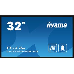 Iiyama ProLite LH3254HS-B1AG Digital Signage display Energielabel: G (A - G) 81.3 cm (32 inch) 1920 x 1080 Pixel 24/7 Anti-burn-in-functie, Geïntegreerde