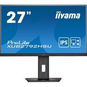 Iiyama - ProLite XUB2792HSU-B5 - Monitor - Zwart - 27 Inch - Full HD IPS