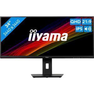 Iiyama XUB3493WQSU-B5 - UWQHD IPS 75Hz Monitor - 34 Inch