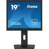 Iiyama Prolite B1980D-B5 Moniteur LED SXGA VGA DVI Réglage de la hauteur Pivot Noir 48 cm 19