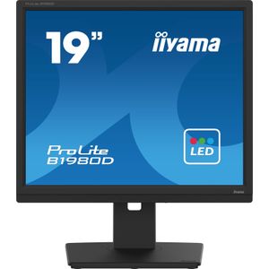 Iiyama Prolite B1980D-B5 48cm 19"" LED-monitor SXGA VGA DVI hoogteverstelling pivot zwart