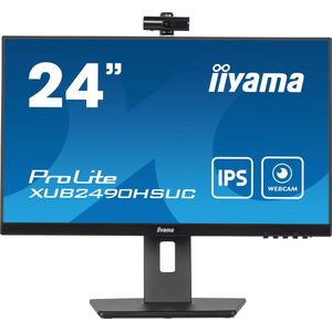 IIyama ProLite XUB2490HSUC-B5 - Full HD Webcam Monitor - 24 inch