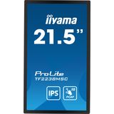 iiyama PROLITE Digitaal A-kaart 55,9 cm (22 inch) LED 600 cd/m² Full HD Zwart Touchscreen
