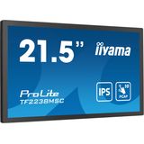 iiyama PROLITE Digitaal A-kaart 55,9 cm (22 inch) LED 600 cd/m² Full HD Zwart Touchscreen