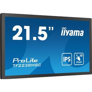 Iiyama - ProLite TF2438MSC-B1 - Monitor - 23.8 Inch - Full HD - 10-punts Touchscreen - IPS-paneel
