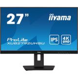 iiyama ProLite XUB2792UHSU-B5 - 27 Inch - IPS - 4K - USB-hub - In hoogte verstelbaar
