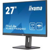 Iiyama ProLite XUB2792QSC-B5 - QHD IPS Monitor - USB-C Dock - 65w - RJ45 - 27 Inch