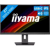 Iiyama - ProLite XUB2792HSN-B5 - Monitor - Zwart - 27 inch - Full HD - USB-C