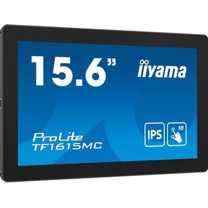 iiyama - ProLite TF1615MC-B1 - Computer Monitor - Zwart - 15.6 inch - Full HD Touchscreen