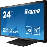 Iiyama Prolite T2452MSC-B1 - LED-monitor, IPS Full HD Monitor - 23.8 Inch - Luidsprekers - Touchscreen - Zwart
