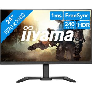 iiyama G-MASTER GB2590HSU-B5 computer monitor 62,2 cm (24.5 inch) 1920 x 1080 Pixels Full HD LCD Zwart