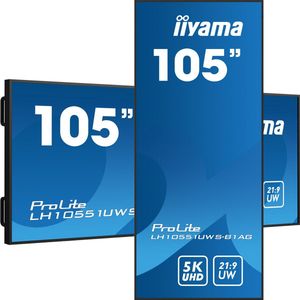 Iiyama - LH10551UWS-B1AG - Monitor - 2,66 m - LED - UltraWide Full HD