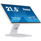Iiyama 21,5 WHITE Bonded PCAP Touchscreen monitor Energielabel: C (A - G) 54.6 cm (21.5 inch) 1920 x 1080 Pixel 16:9 5 ms HDMI, DisplayPort, USB 3.2 Gen 1 IPS