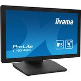 iiyama ProLite T1634MC-B1S computer monitor 39,6 cm (15.6") 1920 x 1080 Pixels Full HD LED Touchscreen Zwart