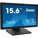 iiyama ProLite T1634MC-B1S computer monitor 39,6 cm (15.6") 1920 x 1080 Pixels Full HD LED Touchscreen Zwart