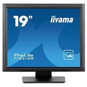 iiyama ProLite T1931SR-B1S computer monitor 48,3 cm (19 inch) 1280 x 1024 Pixels SXGA LCD Touchscreen Zwart