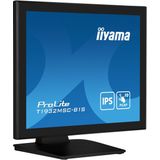 iiyama ProLite T1932MSC-B1S computer monitor 48,3 cm (19") 1280 x 1024 Pixels Full HD LED Touchscreen Tafelblad Zwart