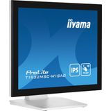 iiyama ProLite T1932MSC-W1SAG computer monitor 48,3 cm (19") 1280 x 1024 Pixels Full HD LED Touchscreen Tafelblad Wit