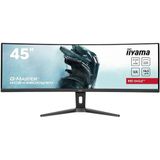 iiyama G-Master GCB4580DQSN-B1 Red Eagle - 45 Inch - VA - DQHD - 165Hz - 0.8ms - Curved - USB-C dock - In hoogte verstelbaar