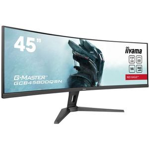 iiyama G-Master GCB4580DQSN-B1 Red Eagle - 45 Inch - VA - DQHD - 165Hz - 0.8ms - Curved - USB-C dock - In hoogte verstelbaar
