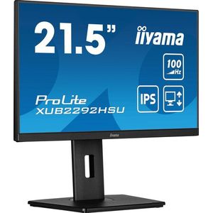 iiyama ProLite XUB2292HSU-B6 computer monitor 55,9 cm (22") 1920 x 1080 Pixels Full HD LED Zwart