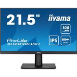 iiyama ProLite XU2292HSU-B6 - 22 Inch - IPS - Full HD - USB-Hub